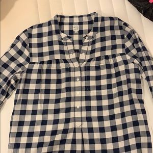 Made well gingham blouse size Small